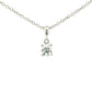 round brilliant cut diamond solitaire pendant - 0.40cts Gardiner Brothers