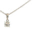 Round Brilliant Cut Diamond Solitaire Pendant - 0.50cts Gardiner Brothers