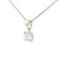 Round brilliant cut diamond solitaire pendant - 1.00cts Gardiner Brothers