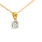 Round Brilliant cut diamond solitaire pendant - 1.00cts Gardiner Brothers
