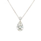 Lab Grown Round Brilliant and Pear Cut Diamond Drop Style Pendant - 1.90cts Gardiner Brothers