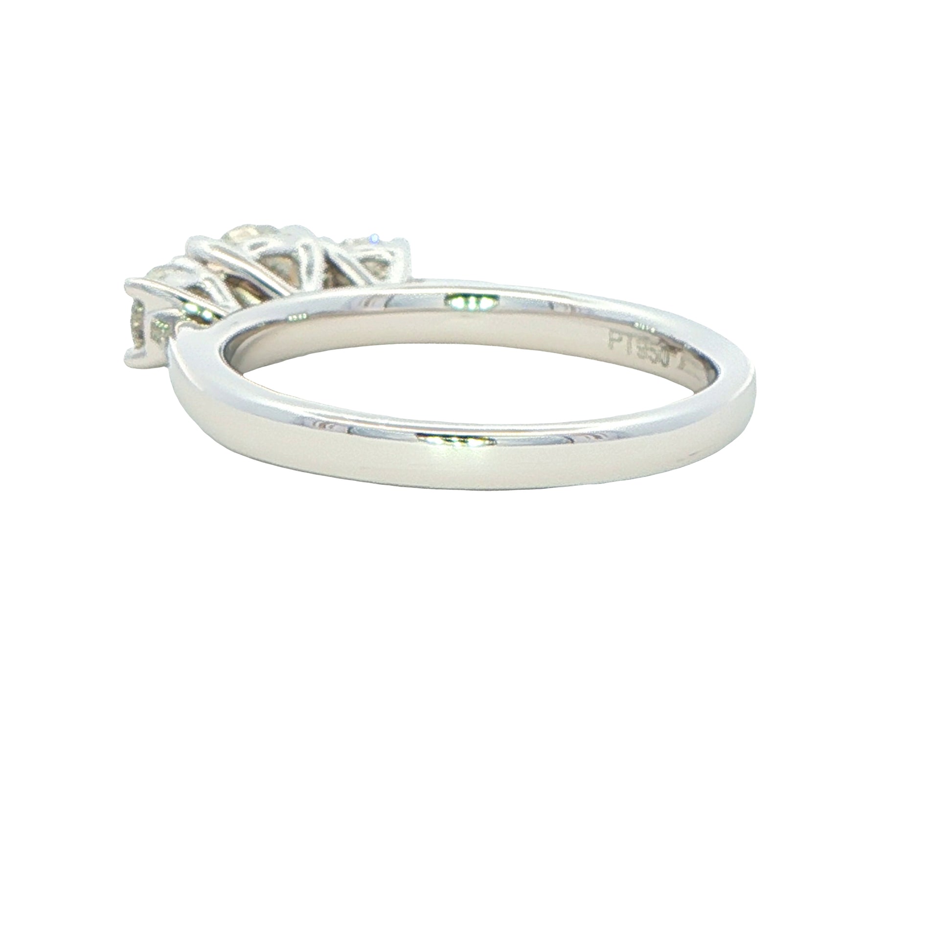 Round Brilliant cut Diamond 3 Stone Ring - 1.00cts Gardiner Brothers