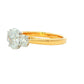 Oval shaped diamond 3 stone ring - 1.40cts Gardiner Brothers