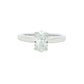 Oval Shaped Diamond Solitaire Ring - 1.00cts Gardiner Brothers