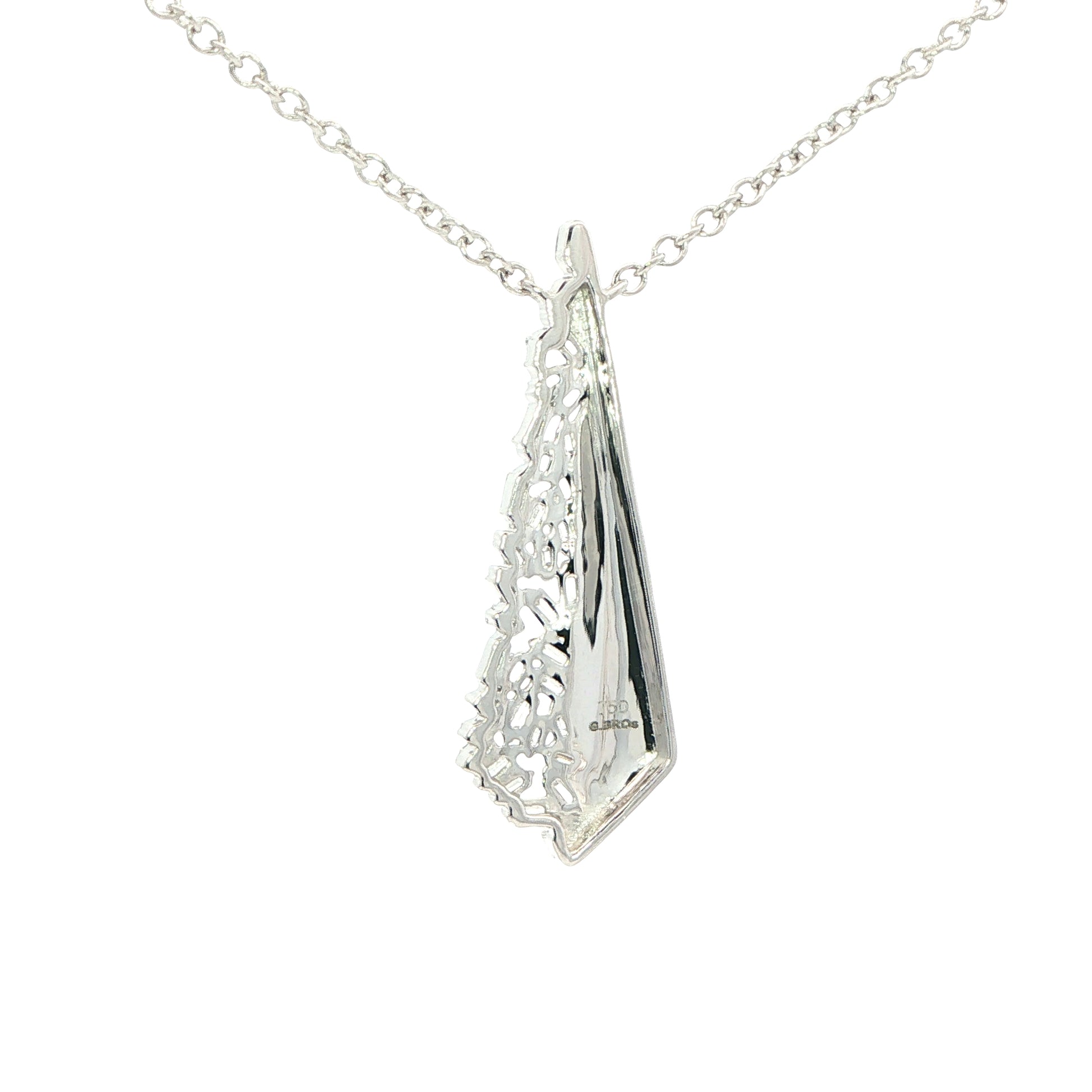 Baguette Cut Diamond Fancy Kite Shaped Pendant Gardiner Brothers