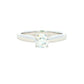 Round brilliant cut diamond solitaire ring - 0.60cts