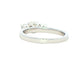Round Brilliant cut diamond 3 stone ring - 1.00cts