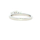 Round Brilliant cut diamond 3 stone ring - 0.60cts