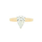 Pear Shaped Diamond Solitaire Ring - 1.20cts