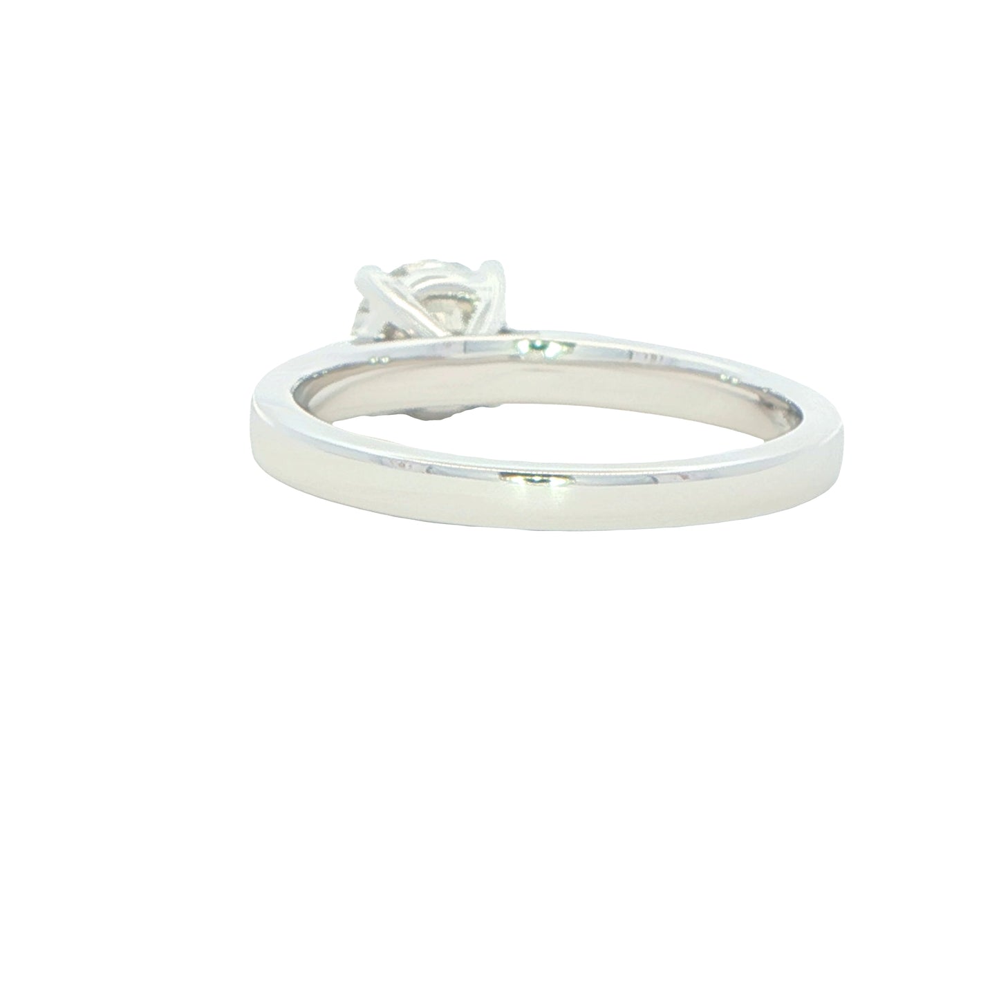 Round brilliant cut diamond solitaire ring - 0.80cts Gardiner Brothers