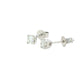 Round Brilliant Cut Diamond Solitaire Earrings - 0.40cts Gardiner Brothers
