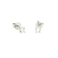Round Brilliants Cut Diamond Solitaire Earrings - 0.30cts Gardiner Brothers