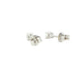 Round Brilliants Cut Diamond Solitaire Earrings - 0.30cts Gardiner Brothers
