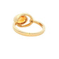 Oval shaped Citrine and round brilliant cut diamond dress ring Gardiner Brothers