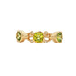 Peridot and round brilliant cut diamond dress ring Gardiner Brothers