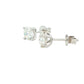 ROUND BRILLIANT CUT DIAMOND SOLITAIRE EARRINGS - 1.60cts Gardiner Brothers