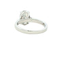 Lab Grown Oval Shaped Diamond Solitaire Ring - 2.02cts