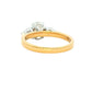 Lab grown Oval and Pear Shaped Diamond 3 Stone Ring - 1.32cts Gardiner Brothers