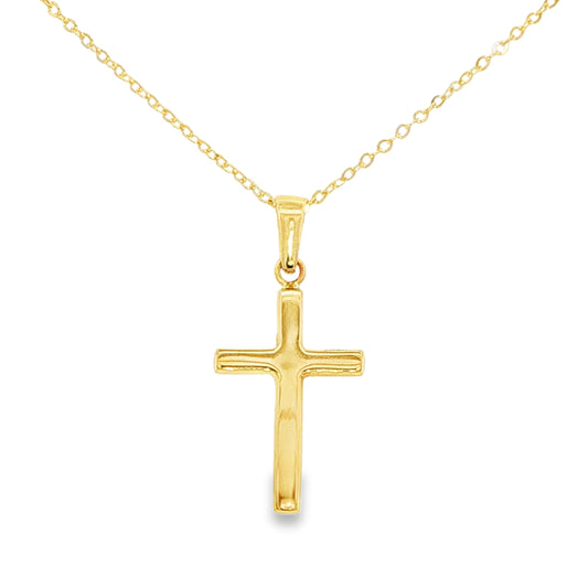 Yellow Gold Cross pendant