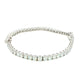 Lab Grown Oval and round brilliant cut diamond tennis bracelet - 8.00cts