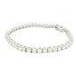 Round Brilliant cut diamond tennis bracelet - 10.94cts