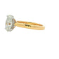 Lab grown Oval diamond solitaire with a hidden halo - 2.08cts