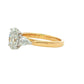 Lab Grown Oval and pear shaped diamond 3 stone ring - 1.84cts Gardiner Brothers