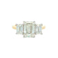 Lab Grown Emerald cut diamond 3 stone ring - 3.01cts Gardiner Brothers