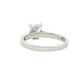 Radiant cut diamond solitaire ring - 1.20cts