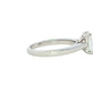 Radiant cut diamond solitaire ring - 1.20cts