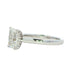 Radiant cut diamond solitaire ring - 2.00cts