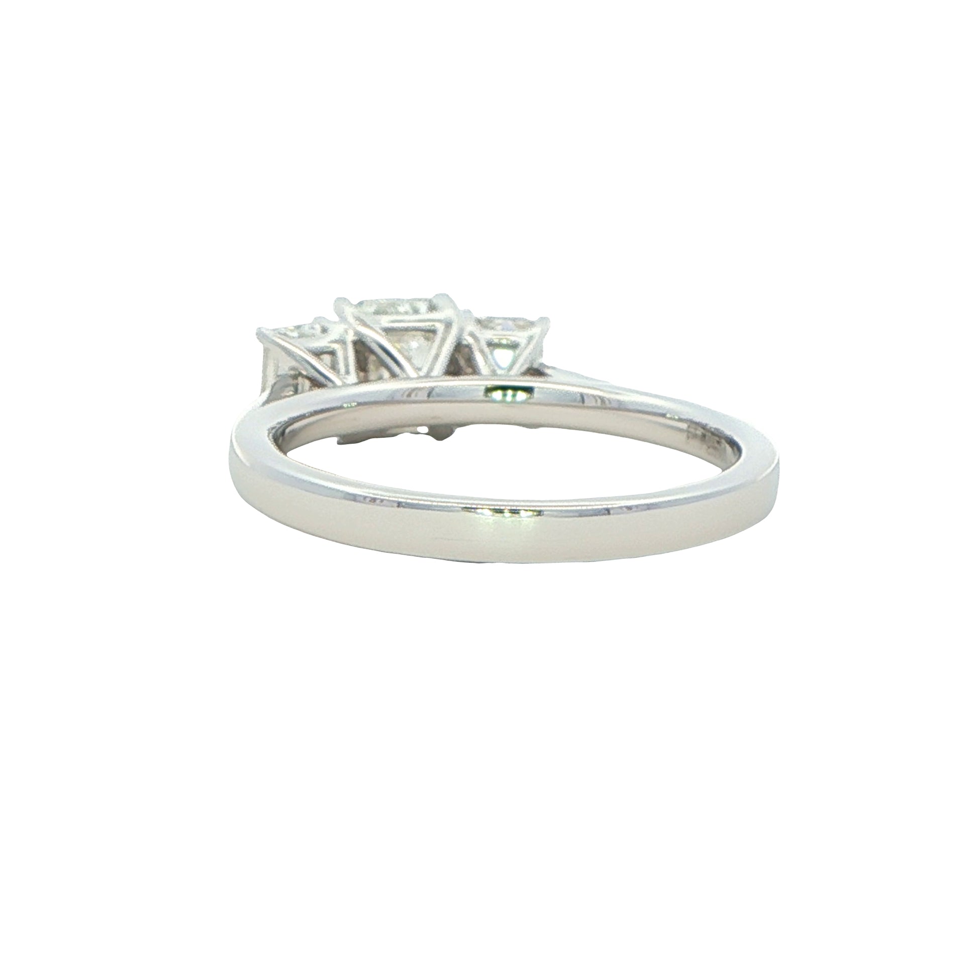 Emerald Cut Diamond 3 Stone Ring - 1.33cts Gardiner Brothers