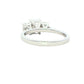 Platinum Radiant cut diamond 3 stone ring - 1.65cts Gardiner Brothers