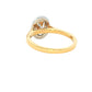 Oval shaped Cognac diamond halo cluster style ring - 1.20cts Gardiner Brothers