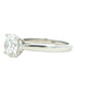Platinum round brilliant cut diamond solitaire ring - 2.00cts Gardiner Brothers