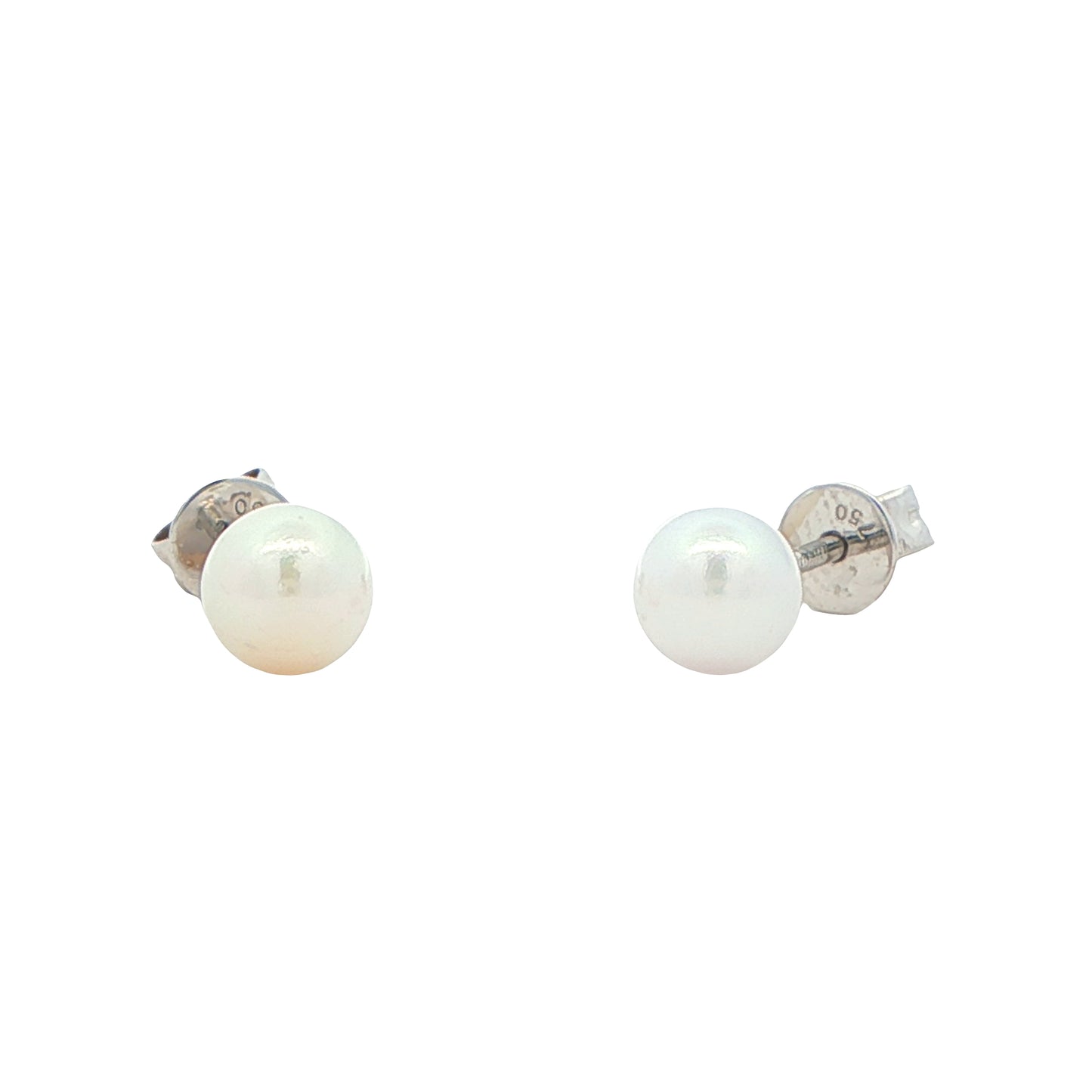 Akoya 5mm Pearl Earrings Gardiner Brothers