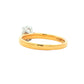 Yellow Gold Oval Shaped Diamond Solitaire Ring - 0.70cts Gardiner Brothers
