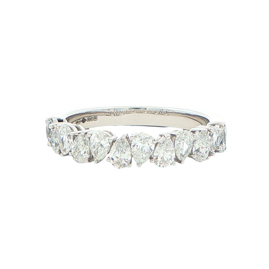 Pear Shaped Diamond Eternity Style Ring - 1.00cts Gardiner Brothers