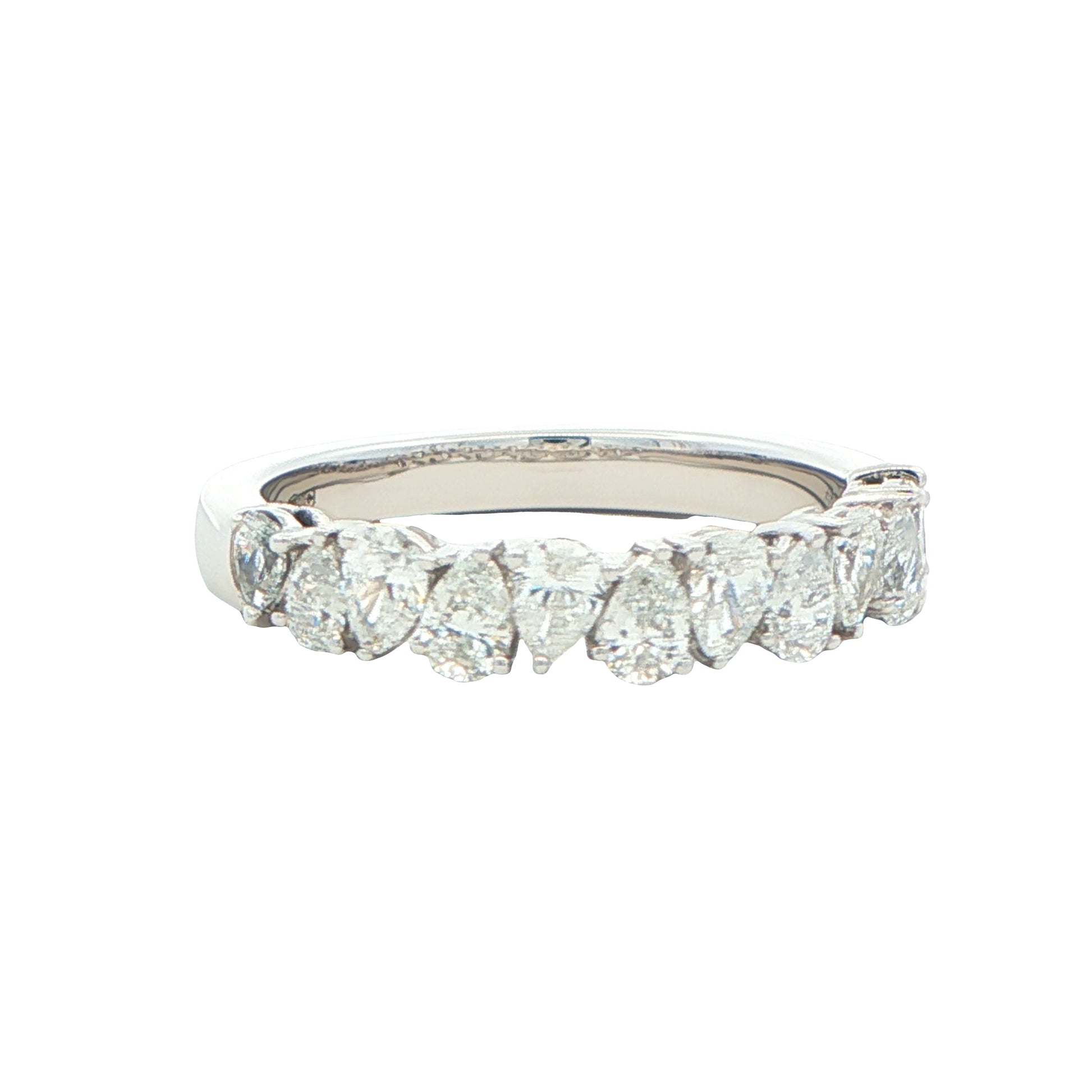 Pear Shaped Diamond Eternity Style Ring - 1.00cts Gardiner Brothers