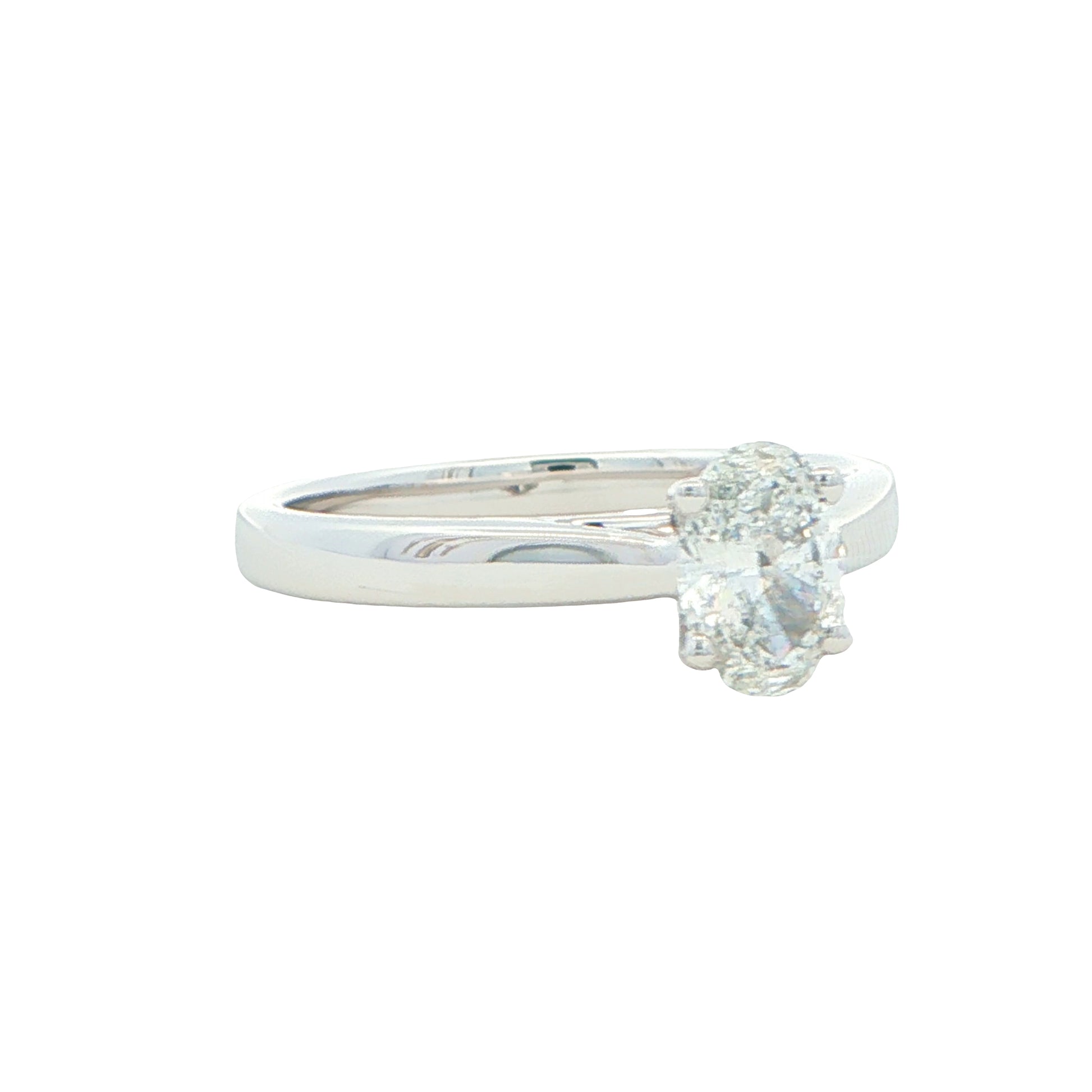 Platinum OVAL CUT DIAMOND SOLITAIRE RING - 0.60CTS Gardiner Brothers