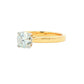 Yellow Gold Round brilliant cut diamond solitaire ring - 0.90cts Gardiner Brothers