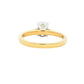 Yellow Gold Oval Shaped Diamond Solitaire Ring - 0.80cts Gardiner Brothers