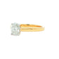 Yellow Gold Oval Shaped Diamond Solitaire Ring - 0.80cts Gardiner Brothers
