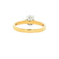 Yellow Gold Oval Shaped Diamond Solitaire Ring - 0.80cts Gardiner Brothers
