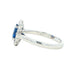 Sapphire AND DIAMOND FANCY CLUSTER STYLE RING Gardiner Brothers