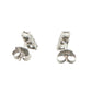 Round Brilliant Cut 3 Diamond Drop Earrings - 1.51cts Gardiner Brothers