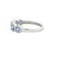 Tanzanite and Diamond Halo Style Dress Ring Gardiner Brothers