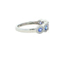 Tanzanite and Diamond Halo Style Dress Ring Gardiner Brothers