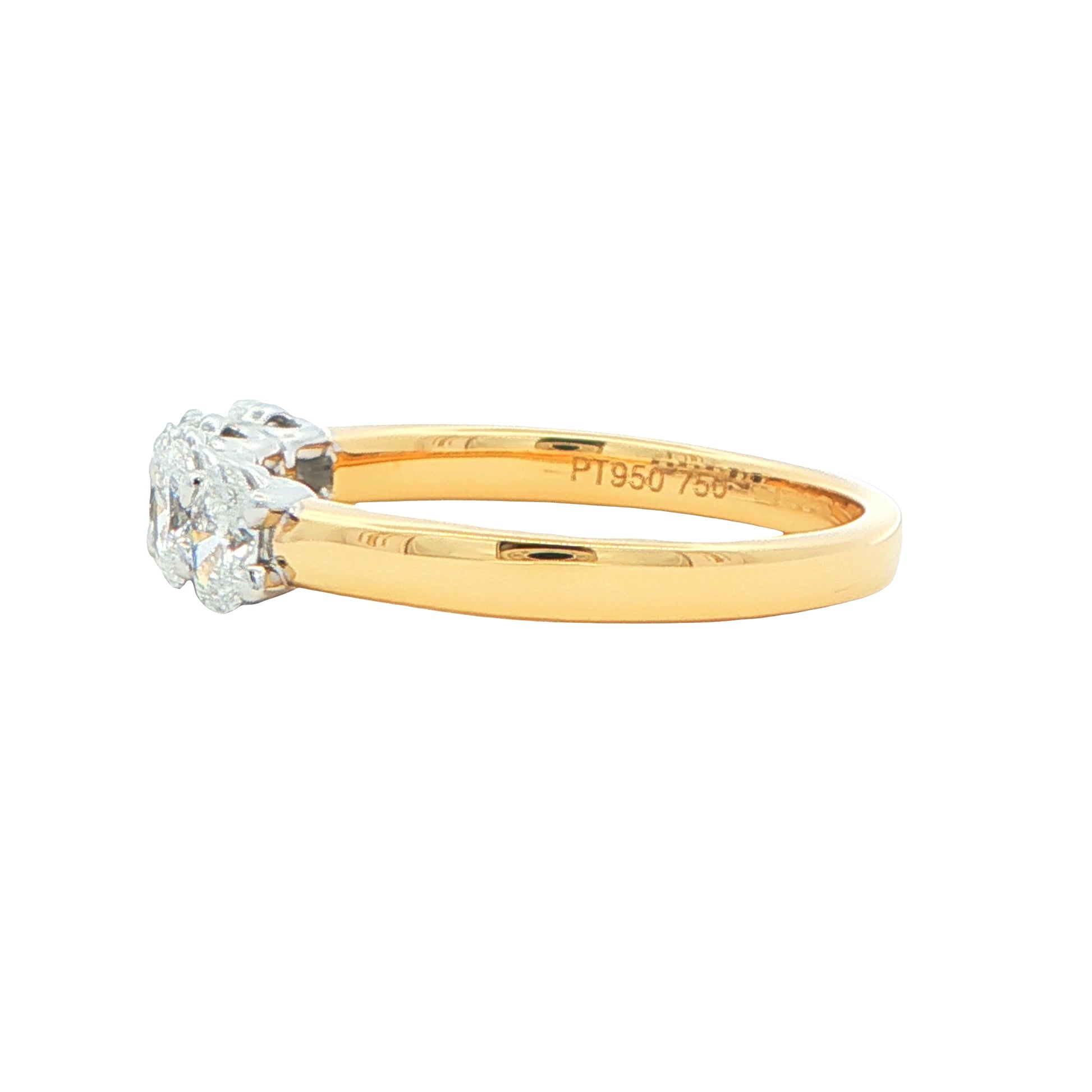 Oval shaped diamond 5 stone eternity ring - 1.00cts Gardiner Brothers