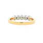 Oval shaped diamond 5 stone eternity ring - 1.00cts Gardiner Brothers